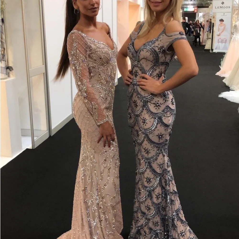 Chic and Holland Nude/Pink gown - Picture 2 of 6